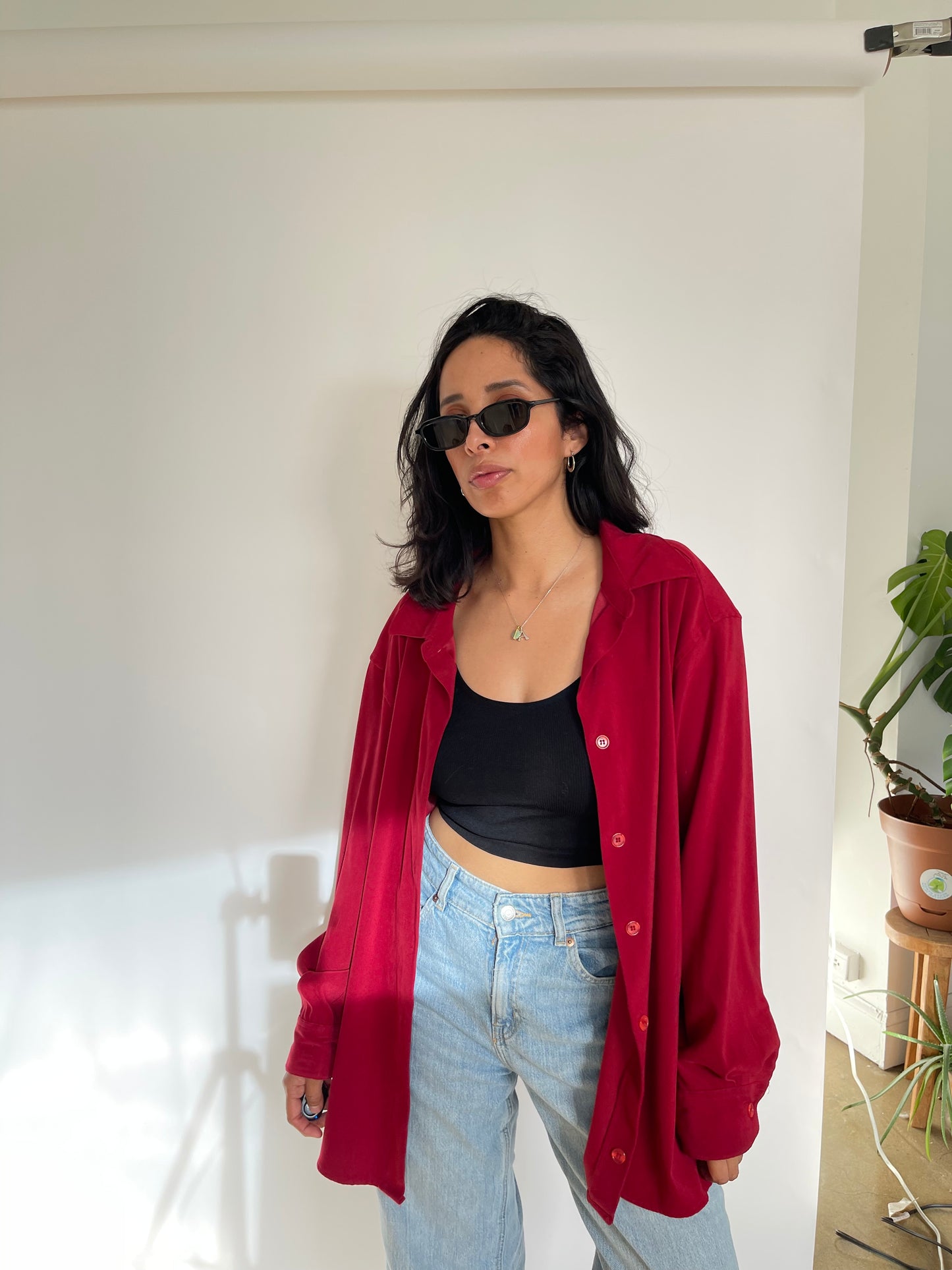 Vintage Lightweight Red Jacket