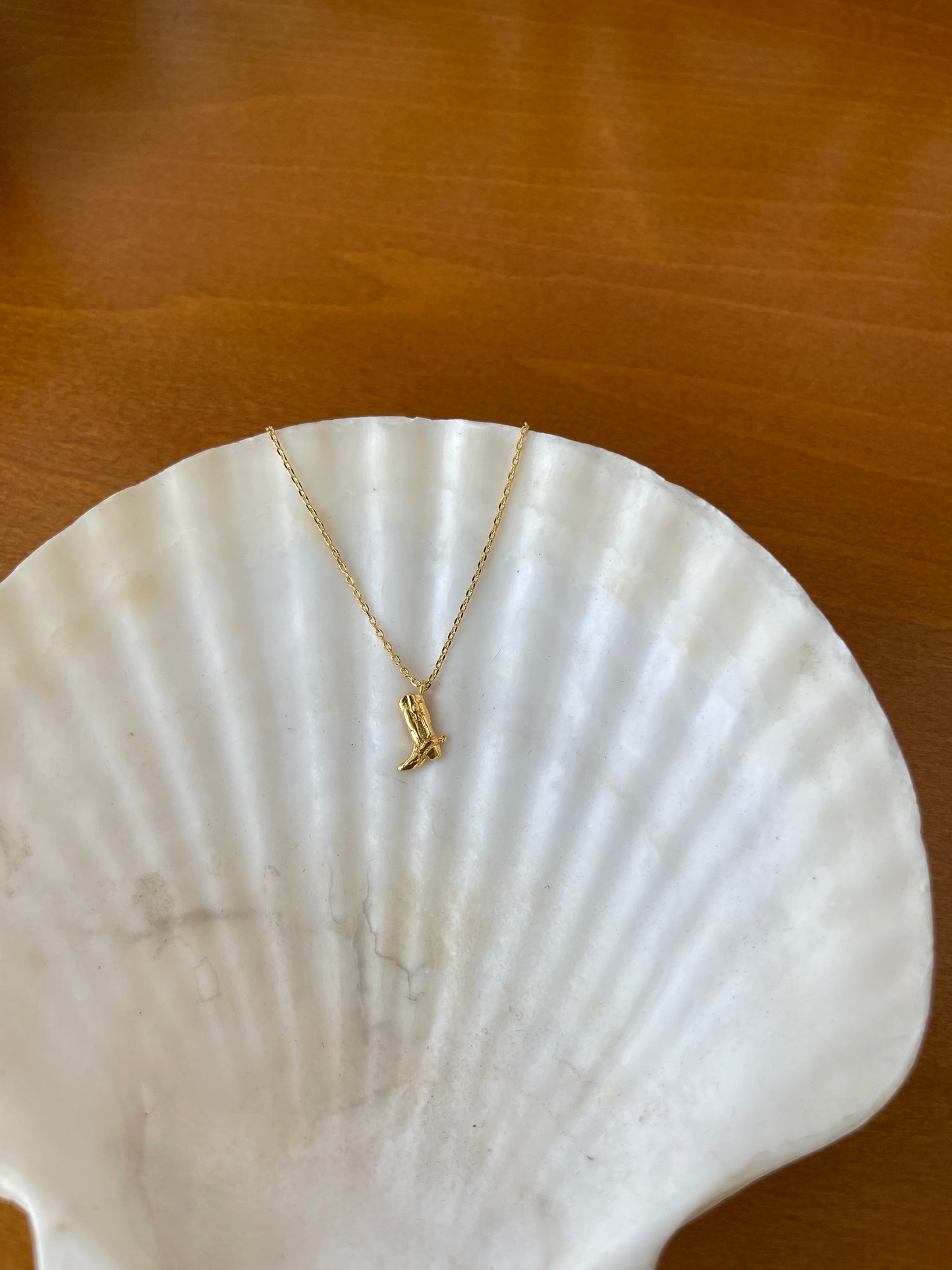 Cowboy Boot Necklace