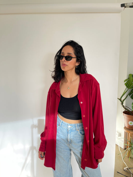 Vintage Lightweight Red Jacket