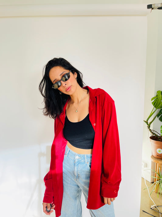 Vintage Lightweight Red Jacket