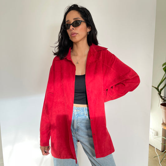 Vintage Lightweight Red Jacket