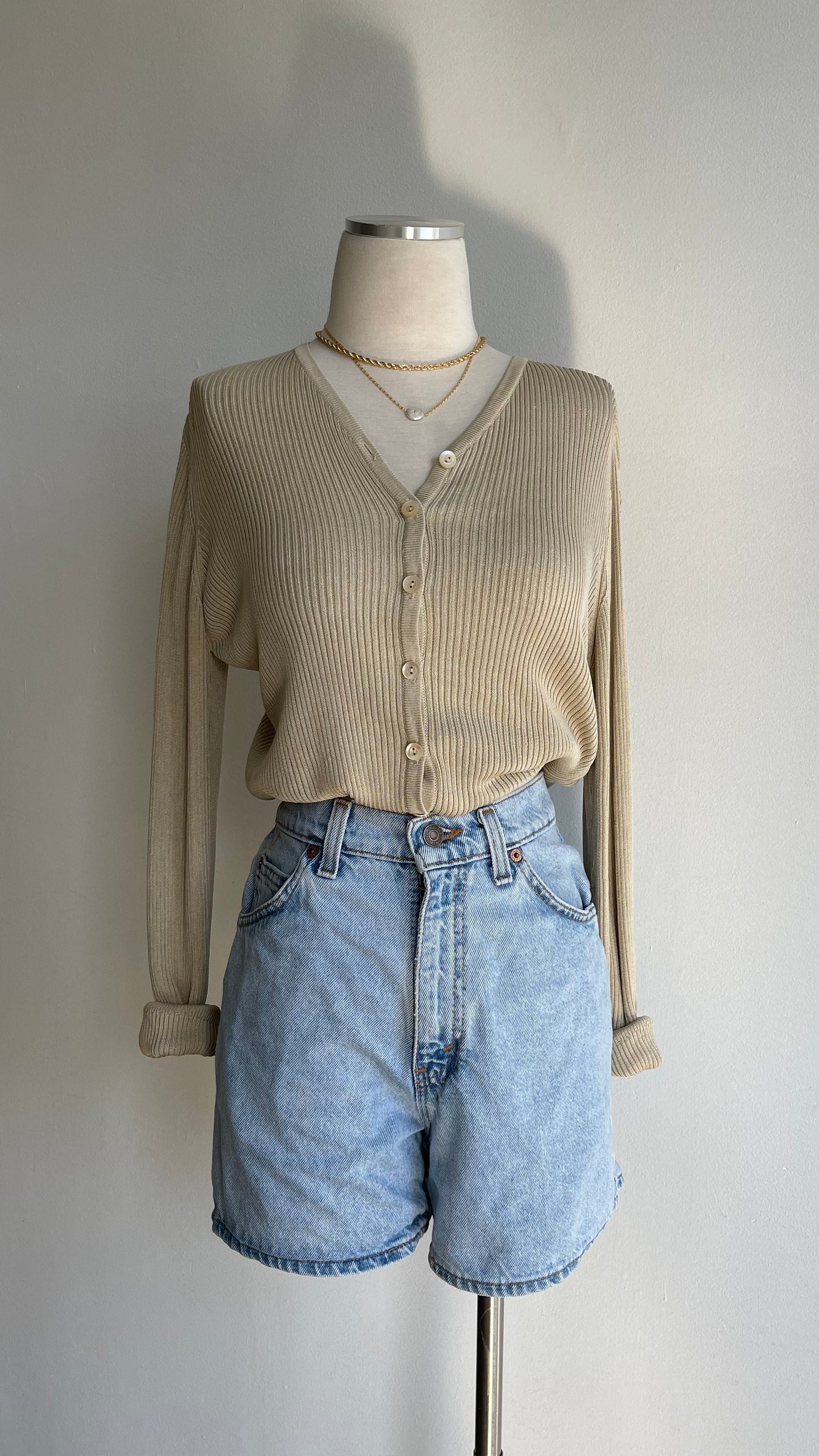 Vintage Silk Sweater Top